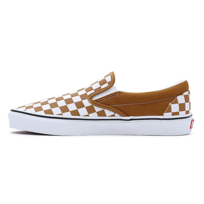 Vans Slipon Shoes Men Color Theory Classic SlipOn Shoes Brown