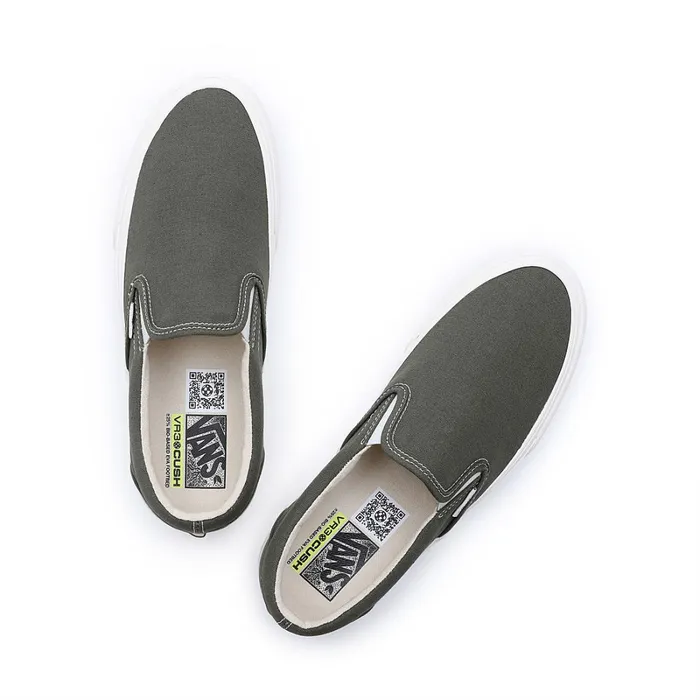 Vans Slipon Shoes Men SlipOn VR3 Shoes Green