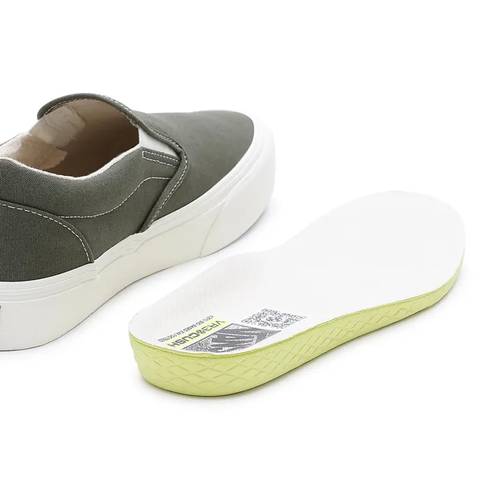 Vans Slipon Shoes Men SlipOn VR3 Shoes Green