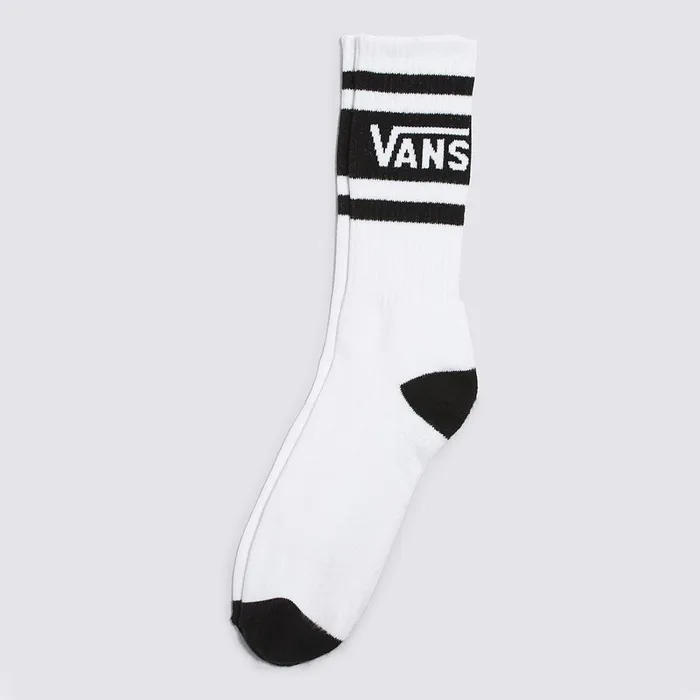 Vans Socks Men Drop V Crew Socks 1 Pair White