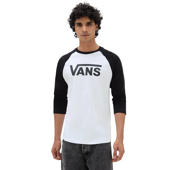 Vans Tshirts and Tanks Men Classic Raglan TShirt White