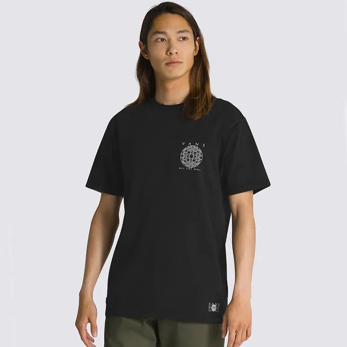 Vans Tshirts and Tanks Men Perris and Dennis TShirt Black
