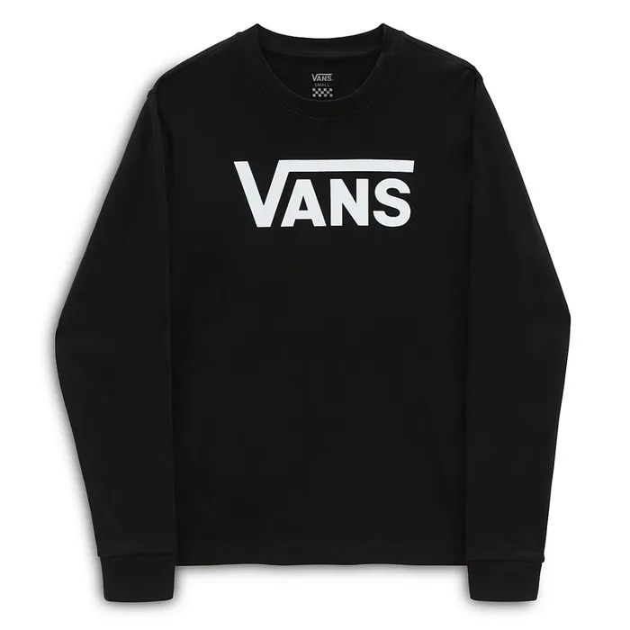 Vans Tshirts and Tops Women Flying V Classic Long Sleeve Tshirt Black