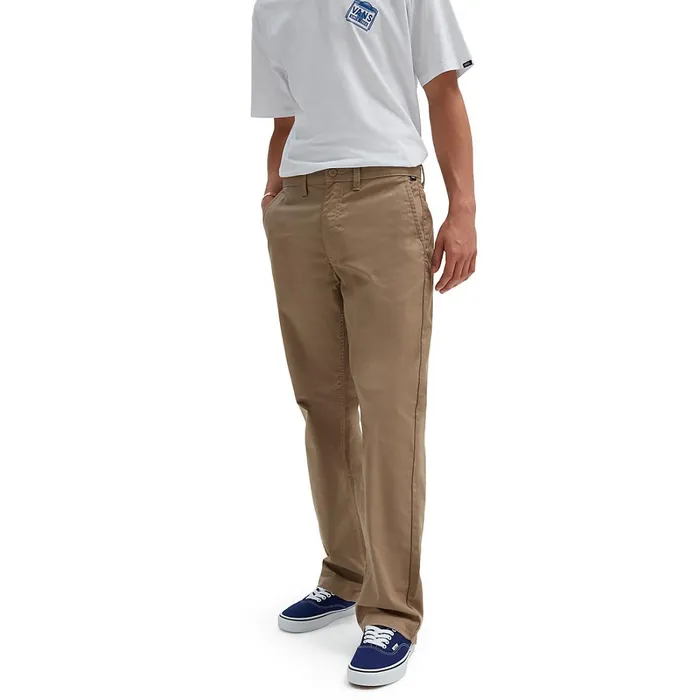 Vans Trousers and Jeans Men Authentic Chino Relaxed Trousers Beige