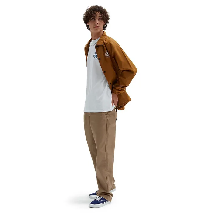 Vans Trousers and Jeans Men Authentic Chino Relaxed Trousers Beige