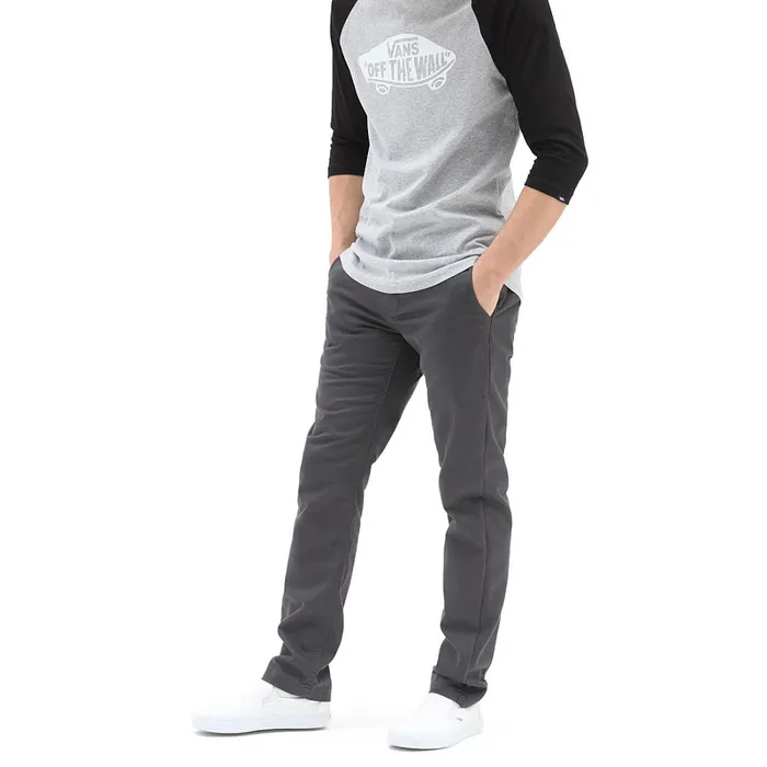 Vans Trousers and Jeans Men Authentic Chino Slim Trousers Grey