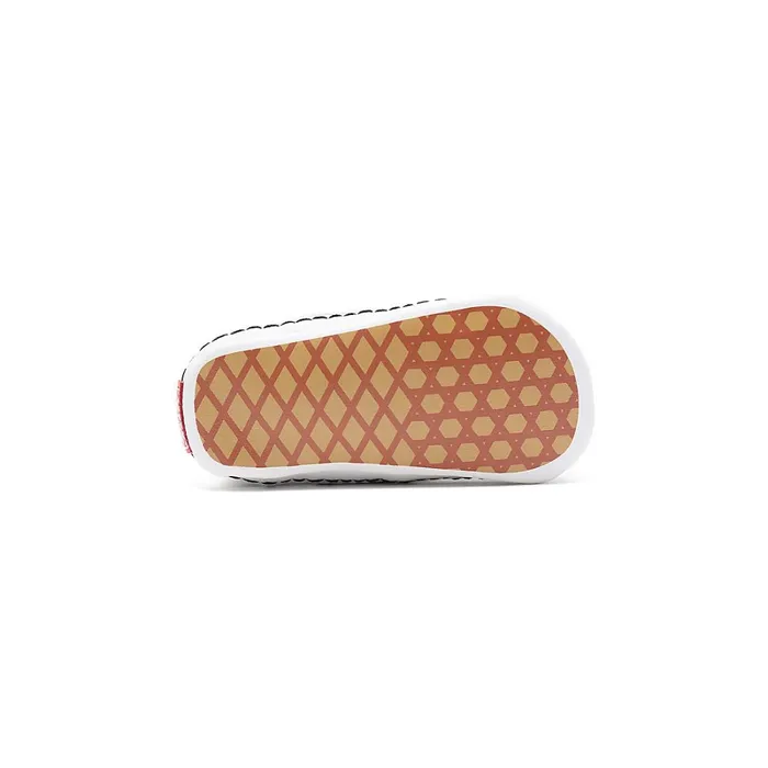 Vans View All Kids Infant Checkerboard SlipOn Hook And Loop Crib Shoes 01 Year Black