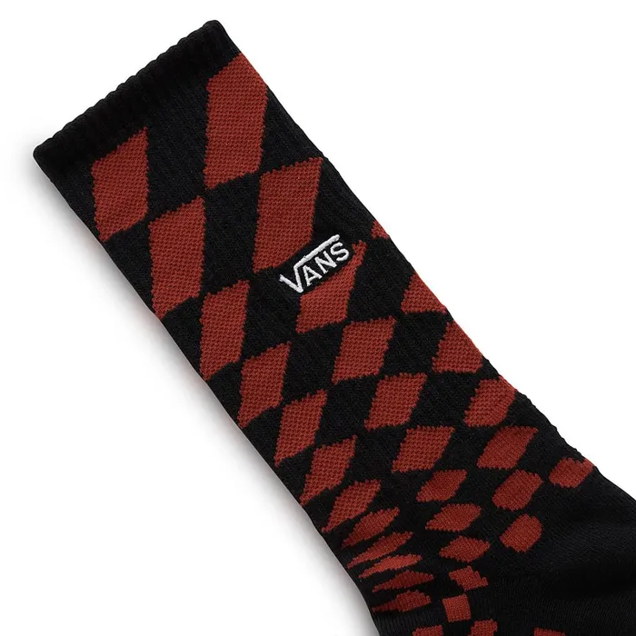Vans View All Men Amusement 66 Crew Socks 1 Pair Red