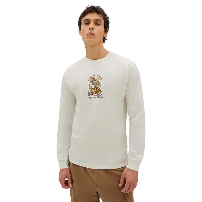 Vans View All Men Deserted Long Sleeve TShirt White