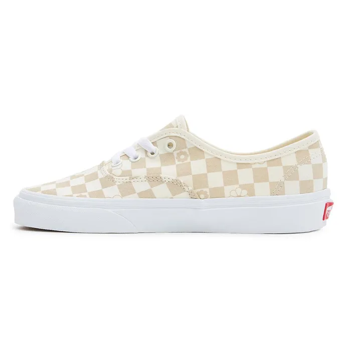 Vans View All Men Floral Check Authentic Shoes White