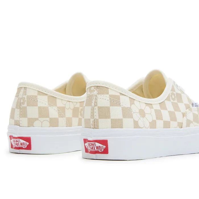 Vans View All Men Floral Check Authentic Shoes White