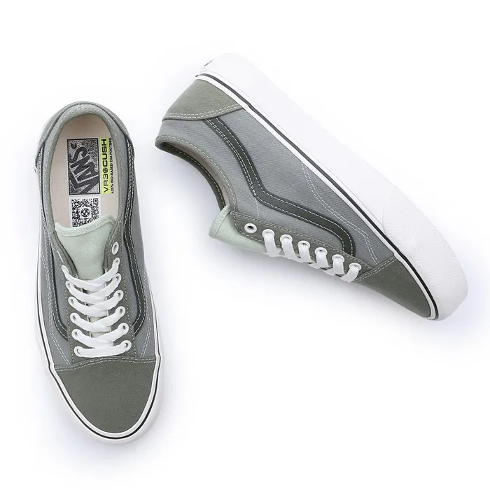 Vans View All Men Old Skool Tapered VR3 Shoes Green Grey