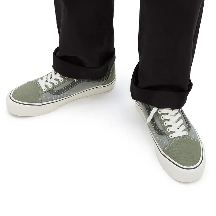 Vans View All Men Old Skool Tapered VR3 Shoes Green Grey