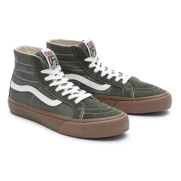 Vans View All Men Salt Wash Sk8Hi 38 Decon VR3 Shoes Green