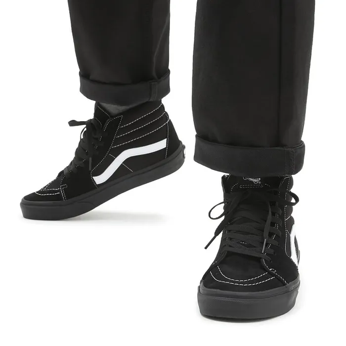 Vans View All Men SuedeCanvas Sk8Hi Shoes Black