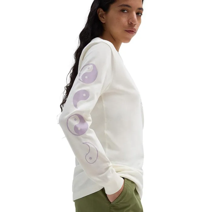 Vans View All Women Bliss 66 Long Sleeve TShirt White