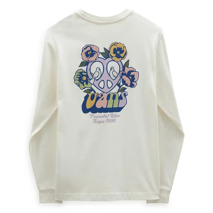 Vans View All Women Bliss 66 Long Sleeve TShirt White