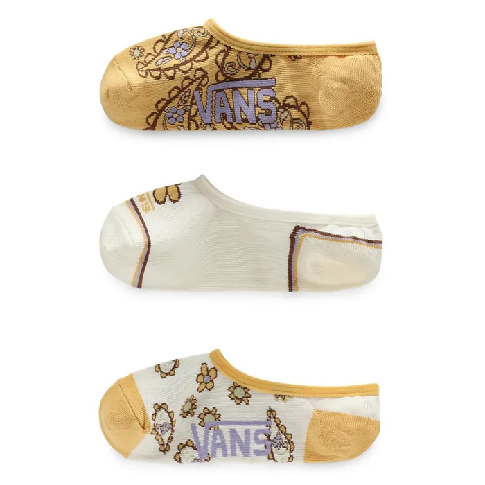 Vans View All Women Brookland Canoodle Socks 3 Pairs White