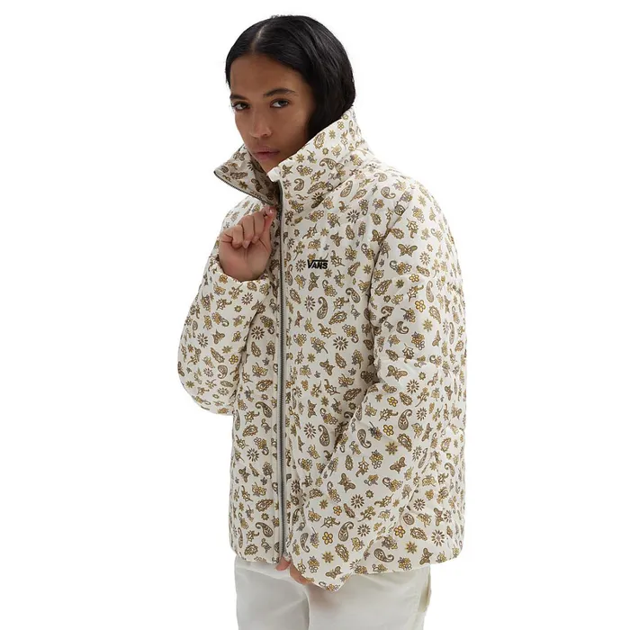 Vans View All Women Foundry Print Puff MTE Jacket Beige
