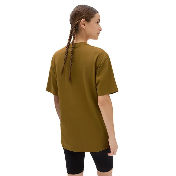 Vans View All Women Left Chest Logo TShirt Brown