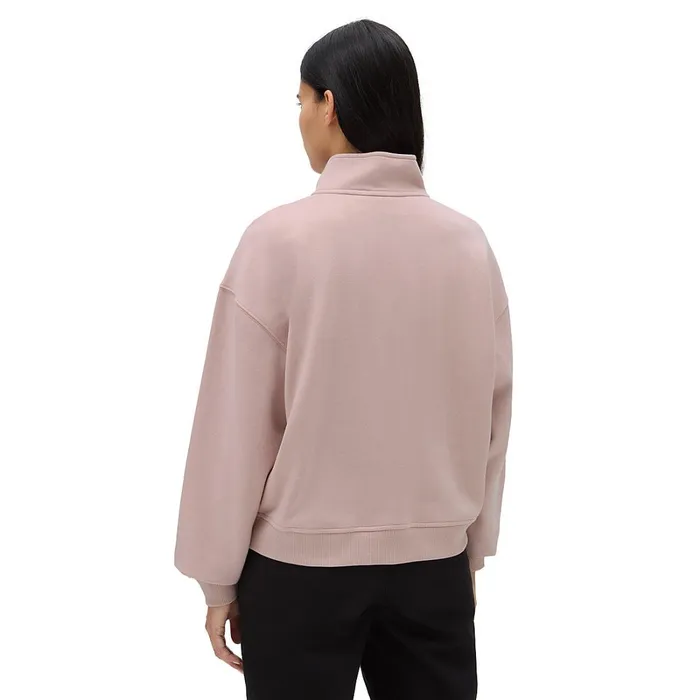 Vans View All Women Leighton Mock Neck Fleece Pink