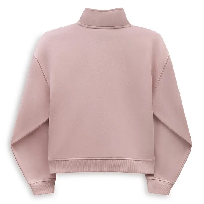 Vans View All Women Leighton Mock Neck Fleece Pink