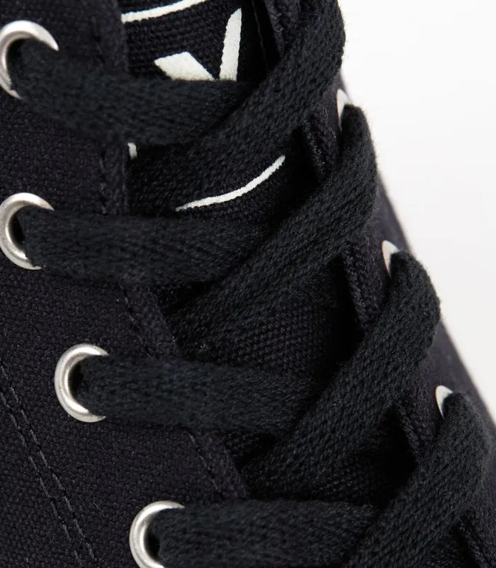 VEJA Accessories MenWomen LACES ORGANIC COTTON BLACK