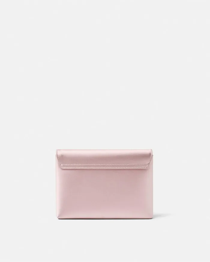 Versace La Medusa Envelope Clutch Light Pink Women Shoulder and Crossbody