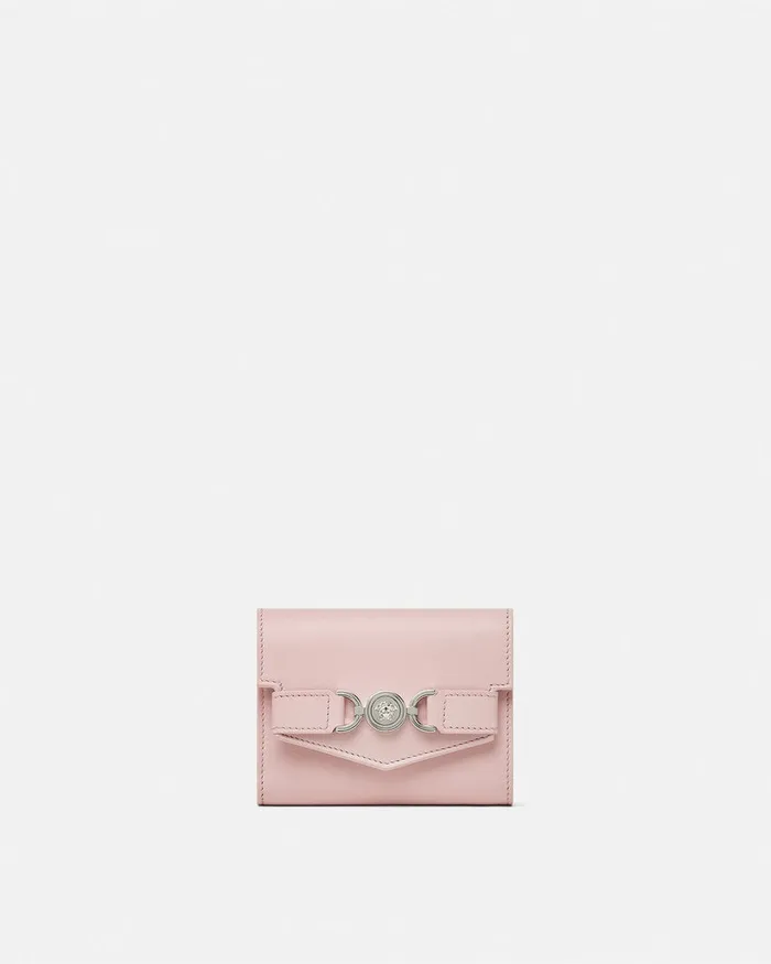 Versace Medusa 03995 Trifold Wallet Light Pink Women Wallets