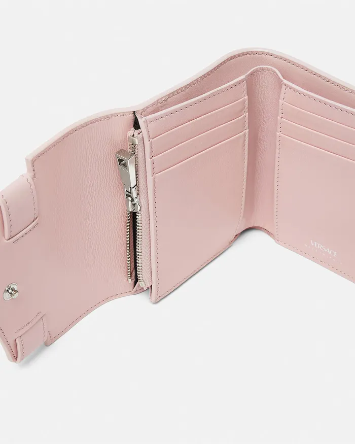 Versace Medusa 03995 Trifold Wallet Light Pink Women Wallets