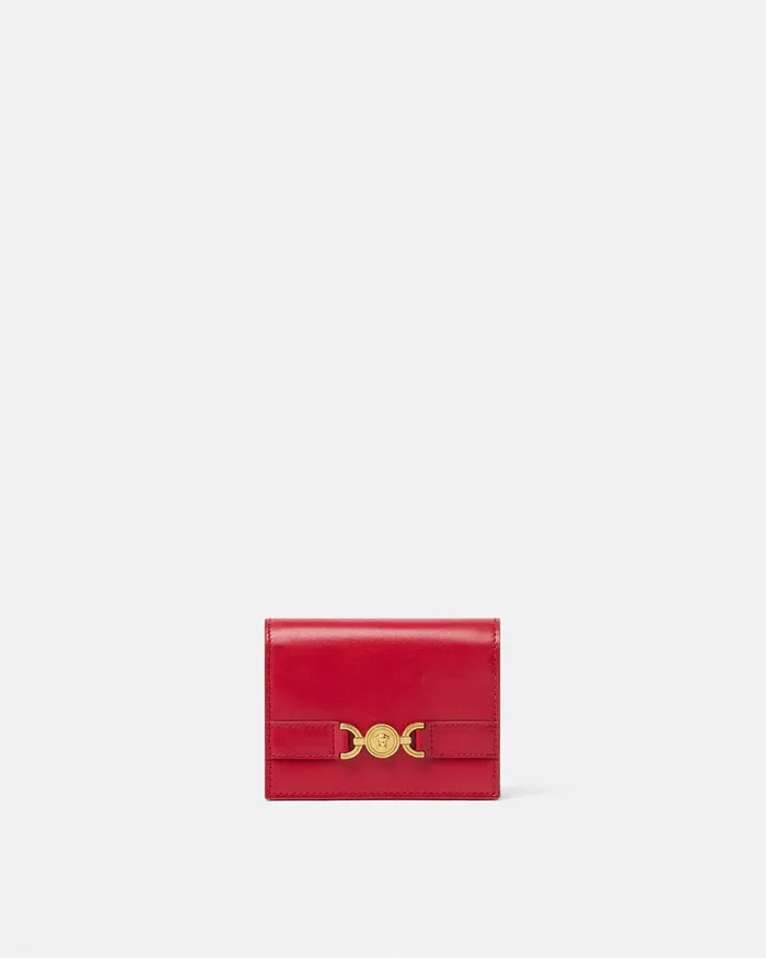 Versace Medusa 03995 Wallet Red Women Wallets