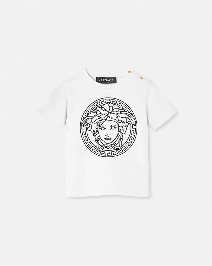 Versace Medusa Baby TShirt Blackwhite Kids Shirts and Tshirts
