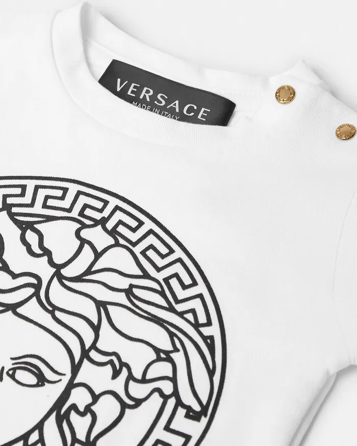 Versace Medusa Baby TShirt Blackwhite Kids Shirts and Tshirts