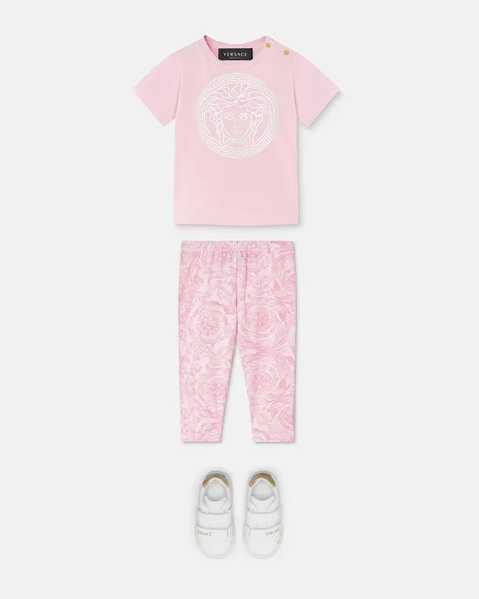 Versace Medusa Baby TShirt Pink Kids Shirts and Tshirts