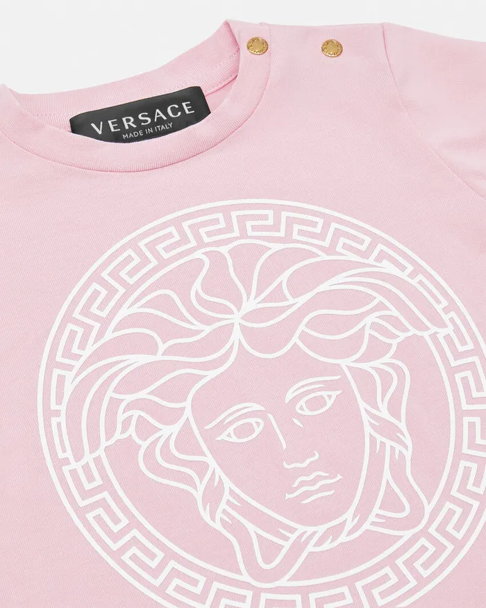 Versace Medusa Baby TShirt Pink Kids Shirts and Tshirts