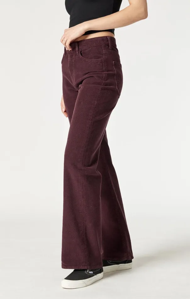 Victoria Wide Leg In Mahogany Cord Women Mavi Jeans Pants Victoria Wide Leg In Mahogany Cord Women Mavi Jeans Pants