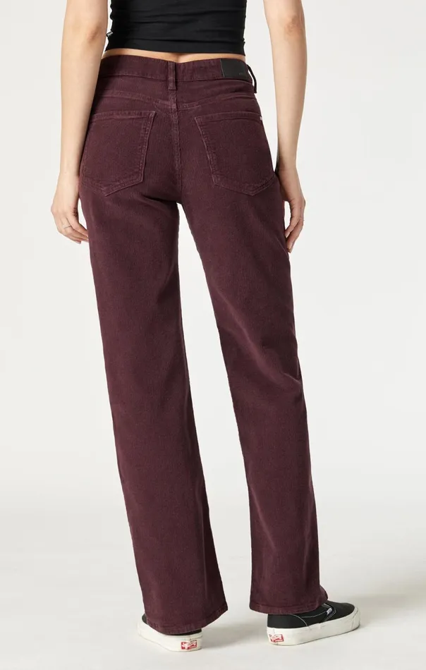 Victoria Wide Leg In Mahogany Cord Women Mavi Jeans Pants Victoria Wide Leg In Mahogany Cord Women Mavi Jeans Pants