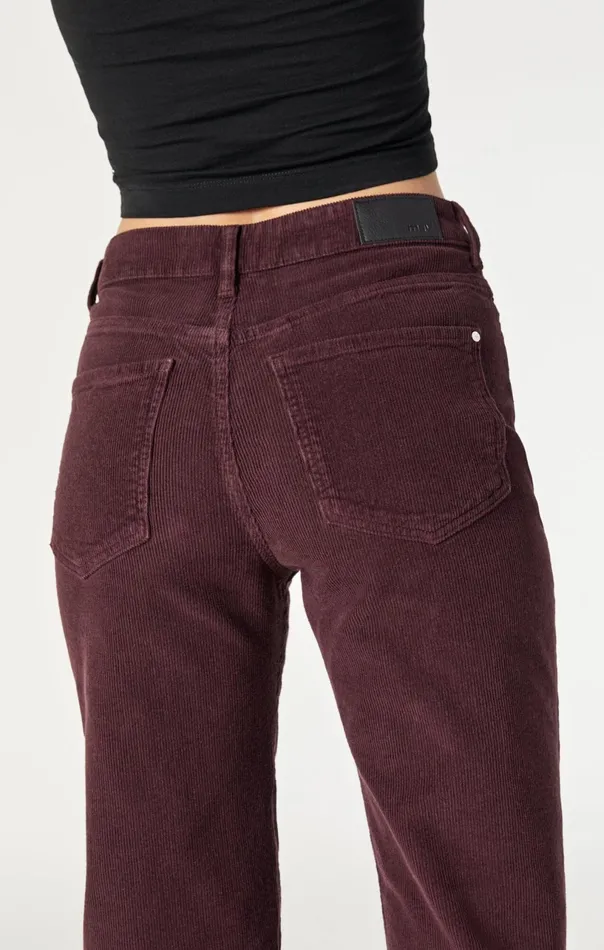 Victoria Wide Leg In Mahogany Cord Women Mavi Jeans Pants Victoria Wide Leg In Mahogany Cord Women Mavi Jeans Pants
