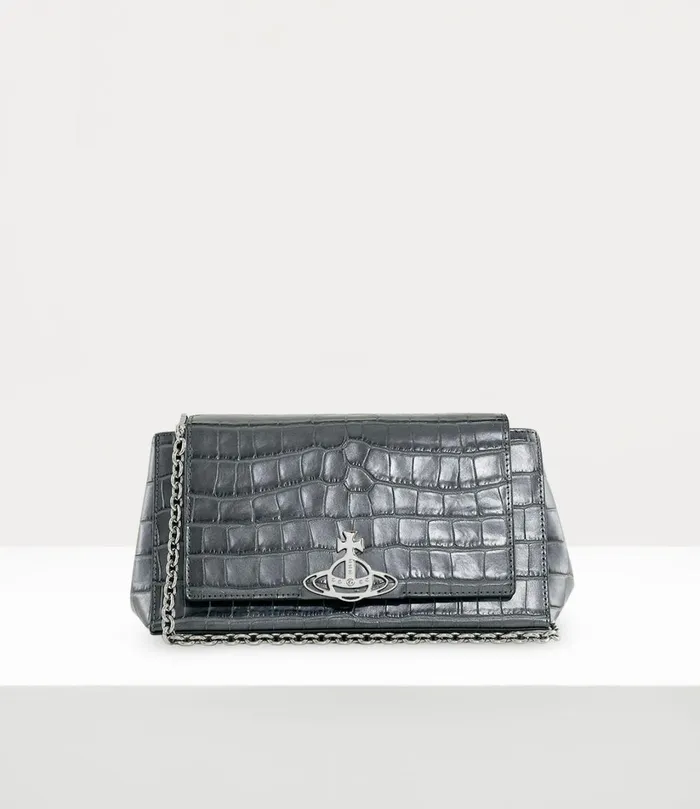 Vivienne Westwood Handbags Women Medium Hazel Handbag Anthracite