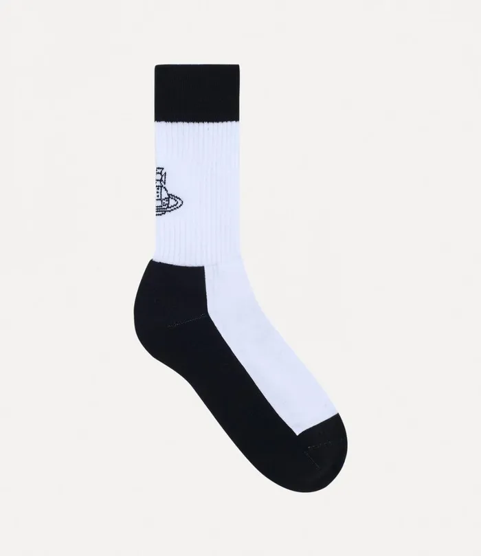 Vivienne Westwood Socks And Tights WomenMen Sporty Socks White