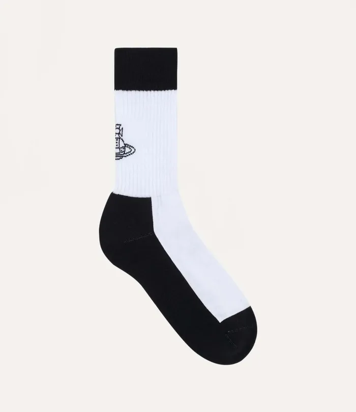 Vivienne Westwood Socks And Tights WomenMen Sporty Socks White