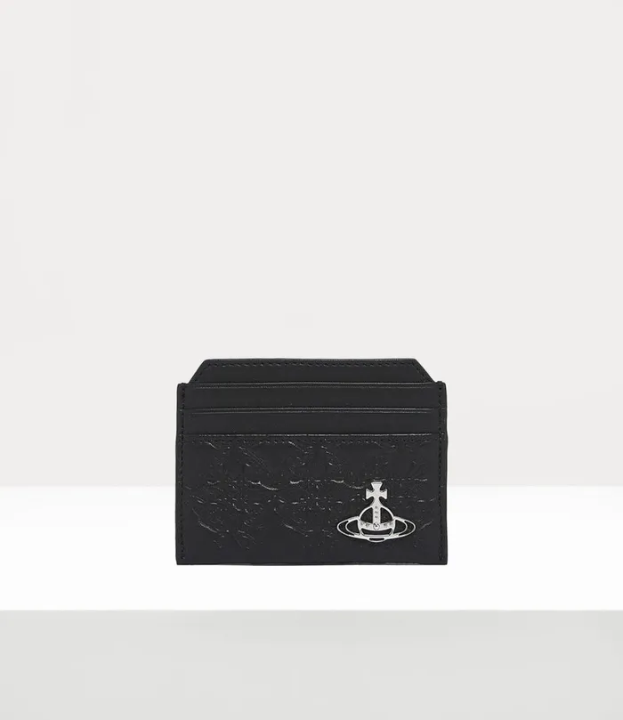 Vivienne Westwood Wallets And Purses WomenMen Slim Card Holder Black