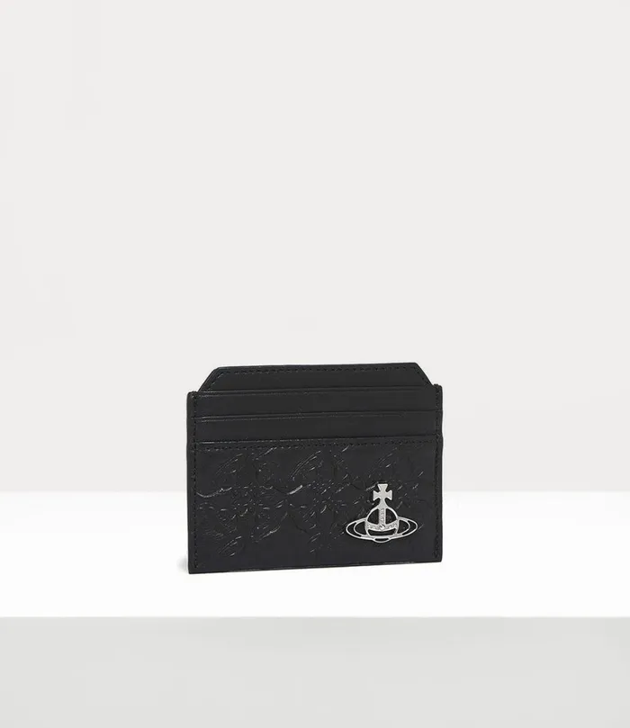 Vivienne Westwood Wallets And Purses WomenMen Slim Card Holder Black
