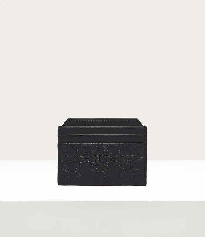 Vivienne Westwood Wallets And Purses WomenMen Slim Card Holder Black