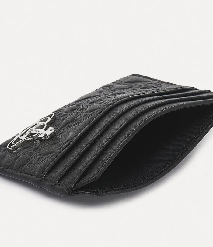 Vivienne Westwood Wallets And Purses WomenMen Slim Card Holder Black