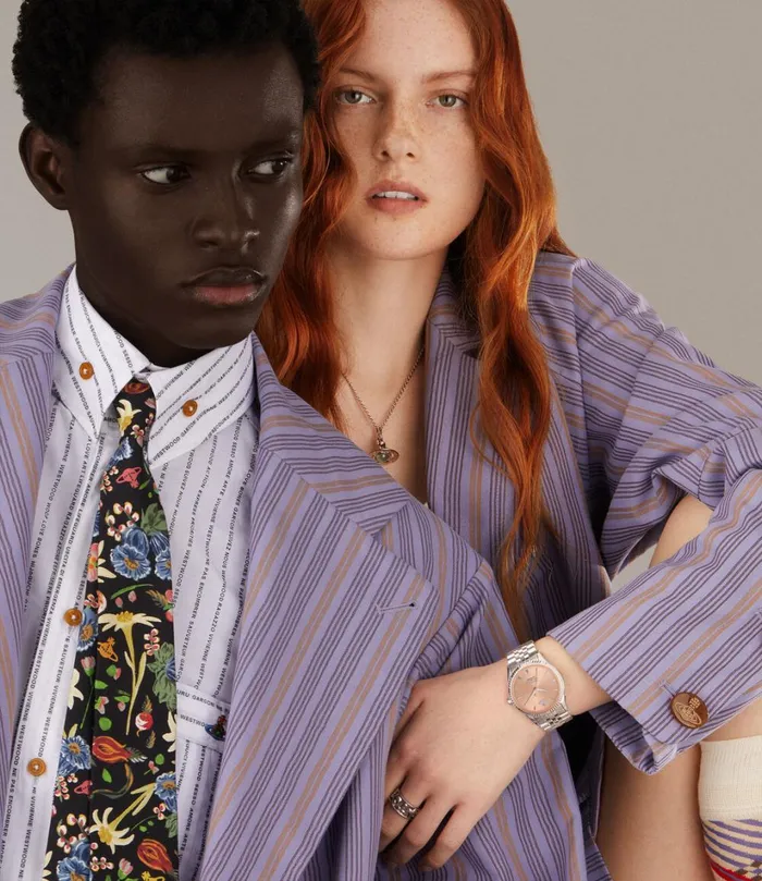 Vivienne Westwood Watches WomenMen Seymour Watch Peachsilver