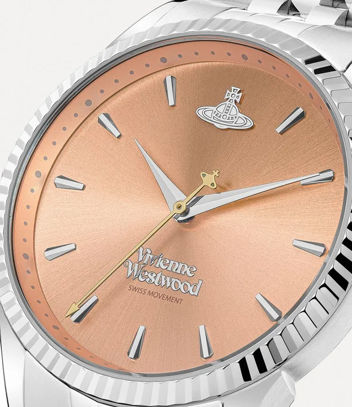 Vivienne Westwood Watches WomenMen Seymour Watch Peachsilver