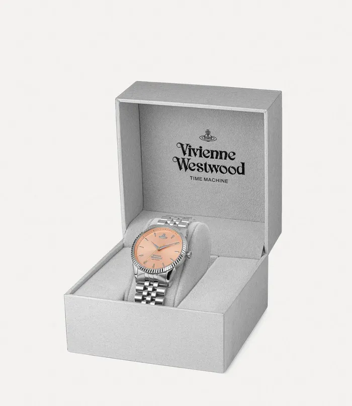 Vivienne Westwood Watches WomenMen Seymour Watch Peachsilver