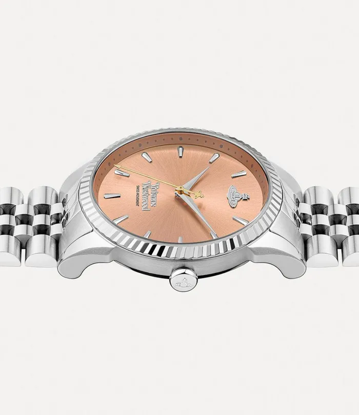 Vivienne Westwood Watches WomenMen Seymour Watch Peachsilver