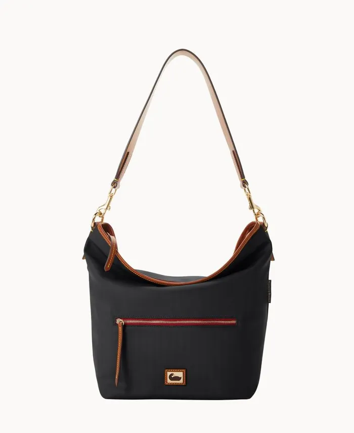 Wayfarer Hobo Black Woman Dooney and Bourke Shoulder Bags